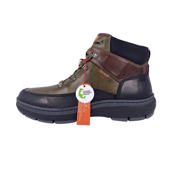 Pikolinos Caceres Ankle Boots Mens 10 10.5‎ EU 44 Green Leather Comfort WP main image 10